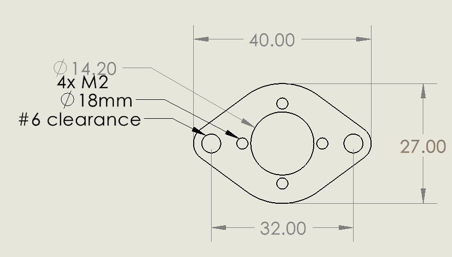 Repeat Beetle Motor Mounts (2pcs) image 2