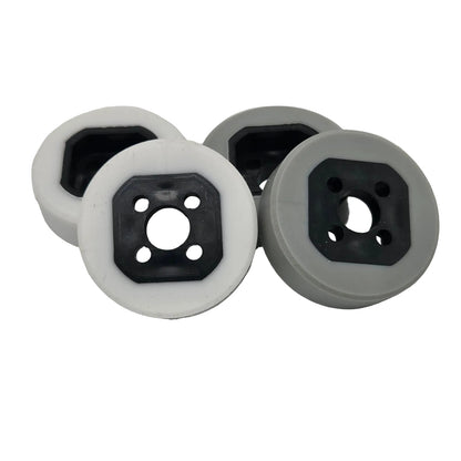 Repeat Rubber flex wheels (2 Pack), (All Sizes)