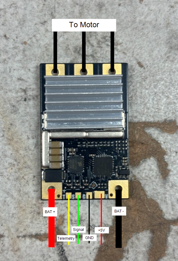 Vortex 80A ESC (Beetle Weapon or Big Bot Drive) image 2
