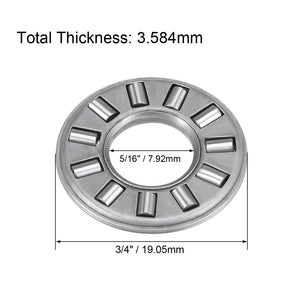 TC512 5/16" needle thrust bearing (2pcs) image 1