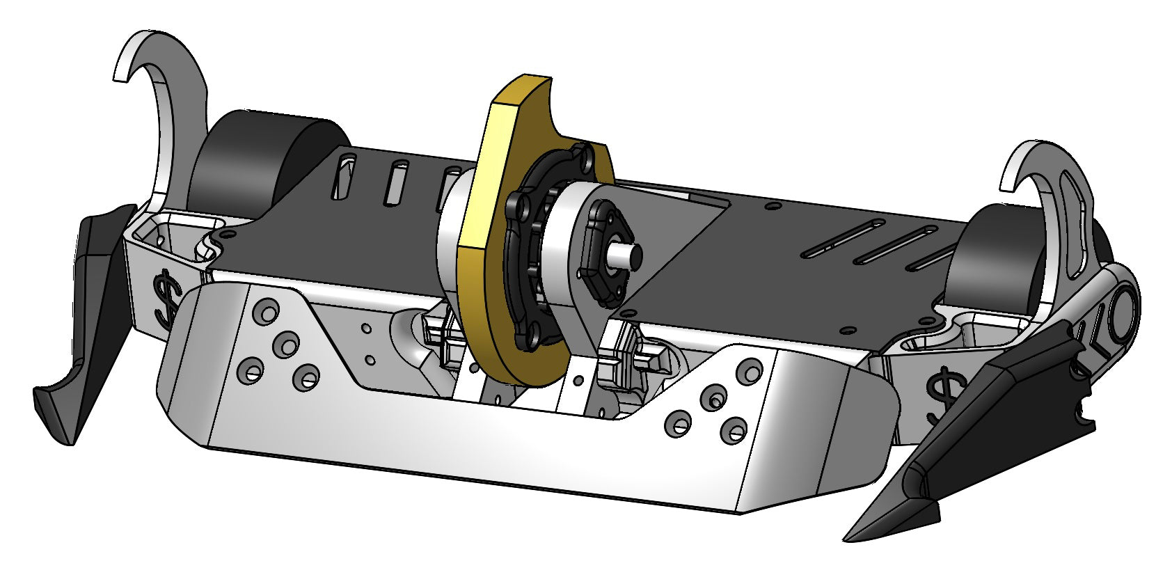 Antweight Titanium Wedge image 12