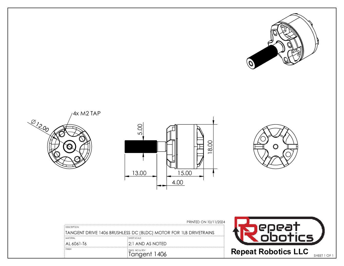 Repeat Tangent Drive Motors image 5