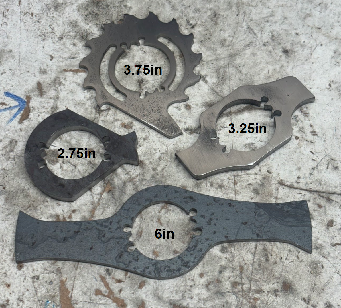 Hubmotor weapon blades image 0