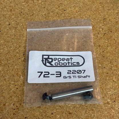 Antweight 2207 Hubmotor Titanium Shaft