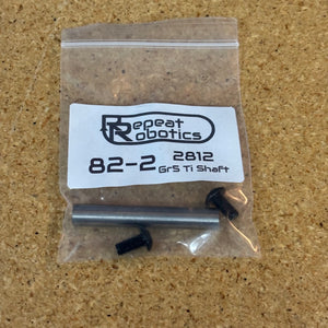 Beetleweight 2812 Hubmotor Titanium Shaft