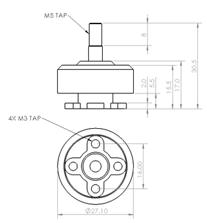 Hyperlite 2205.5 (Scalar Weapon Motor)