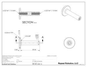 Repeat Drive Axle Mk2 (2pcs)