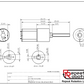 Mini Brushed Mk2 - Antweight planetary gearmotor (1pcs)